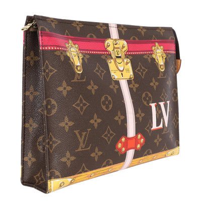 Monogram Canvas Summer Trunks Trompe L'oeil Poche Toilette 26 Cosmetic Pouch