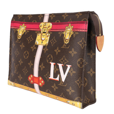 Monogram Canvas Summer Trunks Trompe L'oeil Poche Toilette 26 Cosmetic Pouch