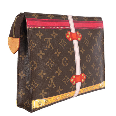Monogram Canvas Summer Trunks Trompe L'oeil Poche Toilette 26 Cosmetic Pouch