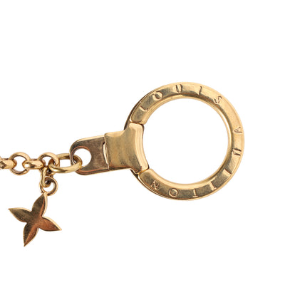 LV Snowflakes Chain Bag Charm