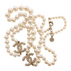 Pearl CC 100th Anniversary Necklace in Light Gold 2014
