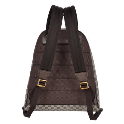 GG Supreme Monogram Ophidia Day Backpack Brown