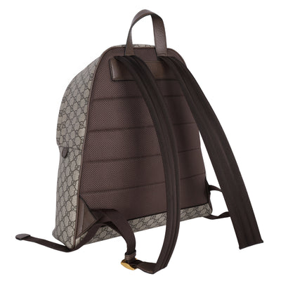 GG Supreme Monogram Ophidia Day Backpack Brown