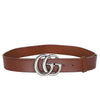 GG Monogram Calfskin Interlocking G Belt