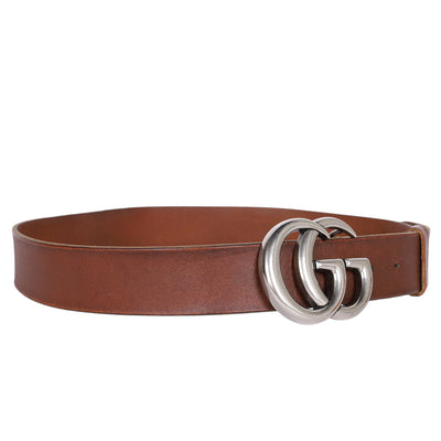 GG Monogram Calfskin Interlocking G Belt