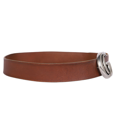 GG Monogram Calfskin Interlocking G Belt