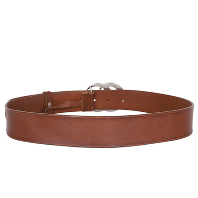 GG Monogram Calfskin Interlocking G Belt
