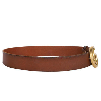 GG Monogram Calfskin Interlocking G Belt