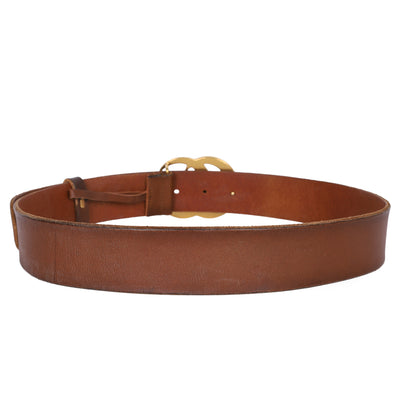 GG Monogram Calfskin Interlocking G Belt