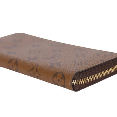 Monogram Reverse Coated Canvas Clemence Wallet