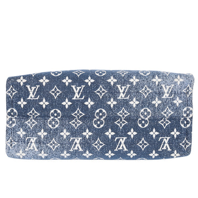 Monogram Jacquard Denim Onthego MM