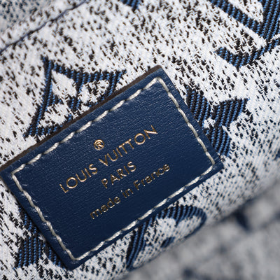 Monogram Jacquard Denim Onthego MM