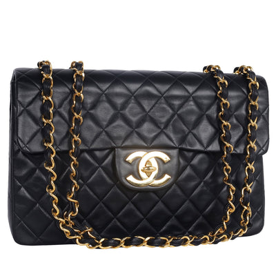 Quilted Jumbo Classic Flap Bag
