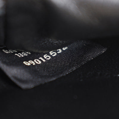 Nano Peekaboo Black Nappa Leather Miniature Bag