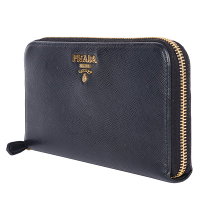 Large Saffiano Leather Wallet