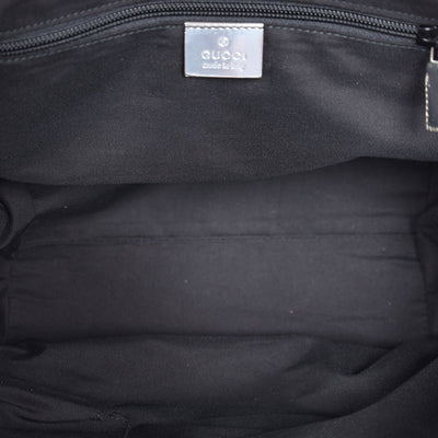 GG Monogram Supreme Shoulder Bag Silver