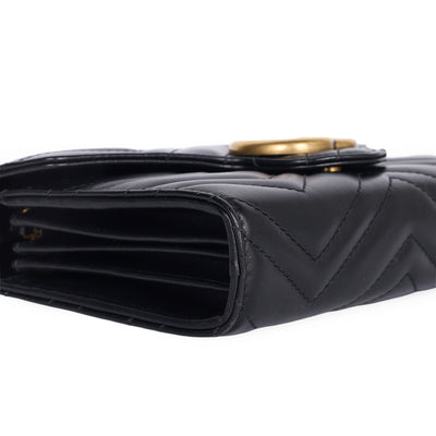 Calfskin Matelasse GG Marmont Chain Wallet