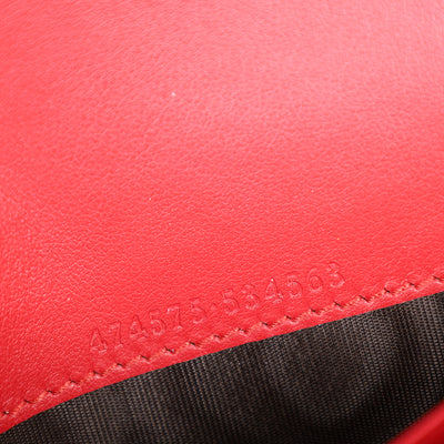 Calfskin Matelasse GG Marmont Chain Wallet
