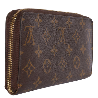 Zippy Monogram Wallet