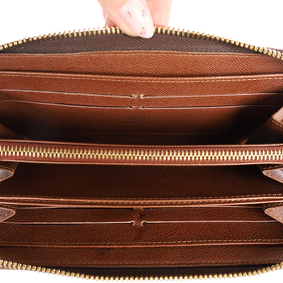 Zippy Monogram Wallet