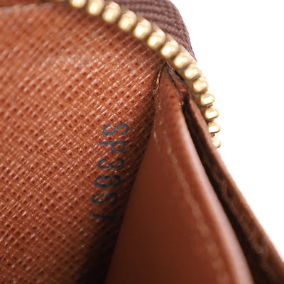 Zippy Monogram Wallet