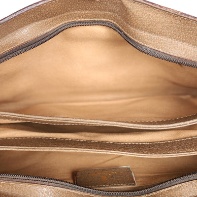GG Supreme Monogram Web Medium Ophidia Shoulder Bag