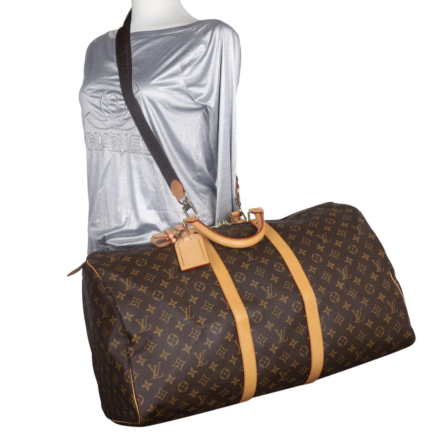 Louis Vuitton, Bags, Louis Vuitton 55 Keepall Authentic