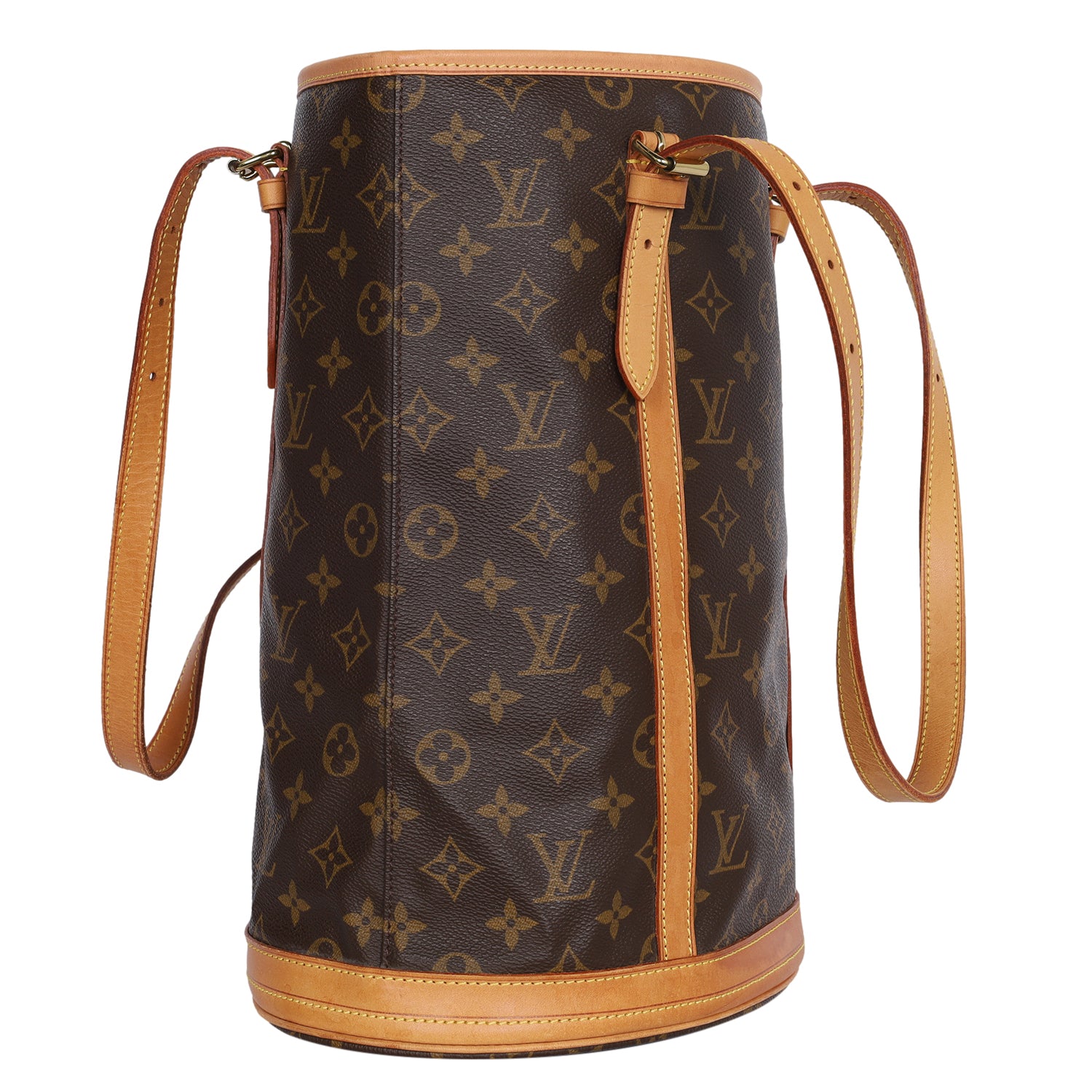 Louis Vuitton Discontinued Monogram Marais Bucket GM Shopper Tote Bag  73lv218s