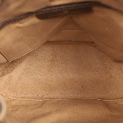 GG Supreme Web Canvas Bucket Shoulder Bag