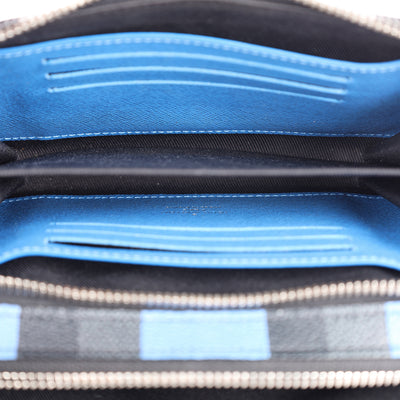 Giant Damier Graphite Alpha Wearable Wallet Navy