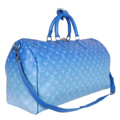 Monogram Clouds Keepall Bandouliere 50