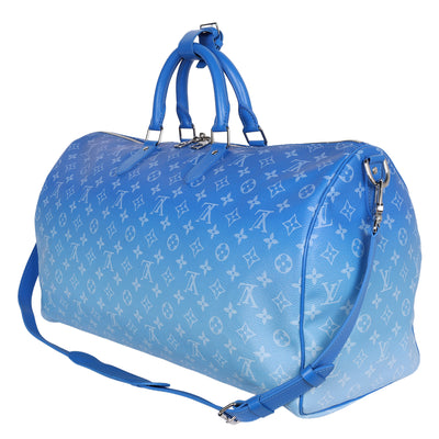 Monogram Clouds Keepall Bandouliere 50