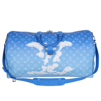Monogram Clouds Keepall Bandouliere 50
