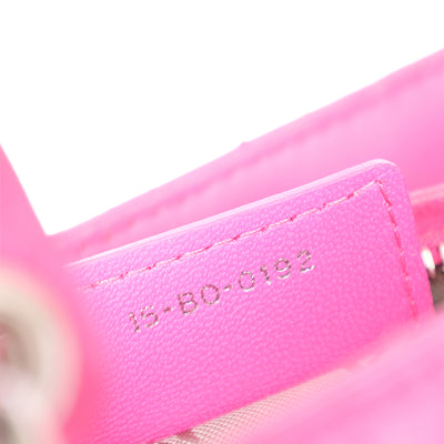Lady Dior Leather Shoulder Bag