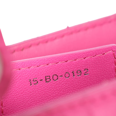 Lady Dior Leather Shoulder Bag