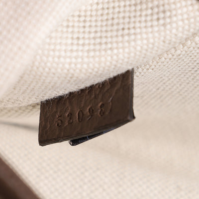 GG Supreme Monogram Neo Vintage Web Belt Bag Brown