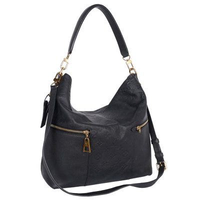 Melie Empriente Leather Satchel