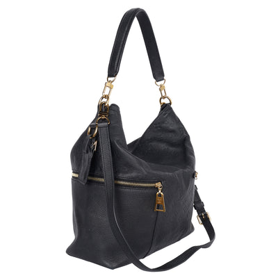 Melie Empriente Leather Satchel