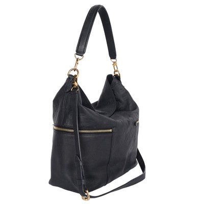 Melie Empriente Leather Satchel