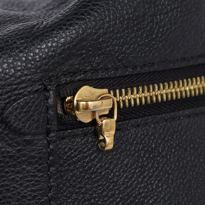 Melie Empriente Leather Satchel