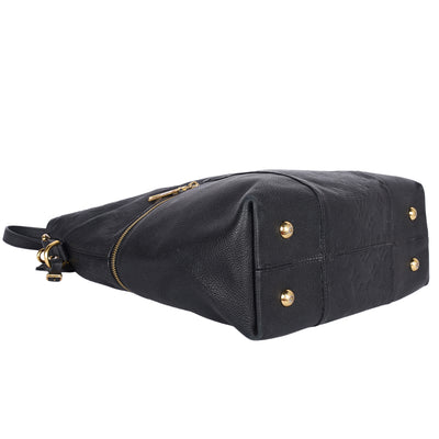 Melie Empriente Leather Satchel