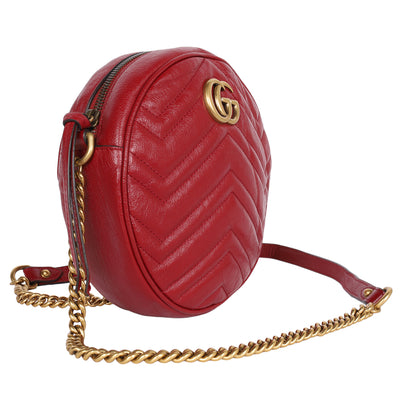 GG Marmont Round Shoulder Bag
