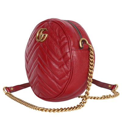 GG Marmont Round Shoulder Bag