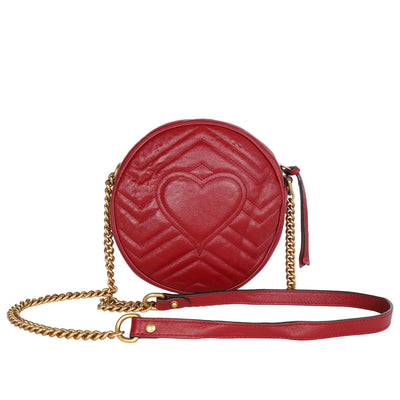 GG Marmont Round Shoulder Bag