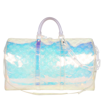 Keepall Bandouliere 50 Prism PVC Bag