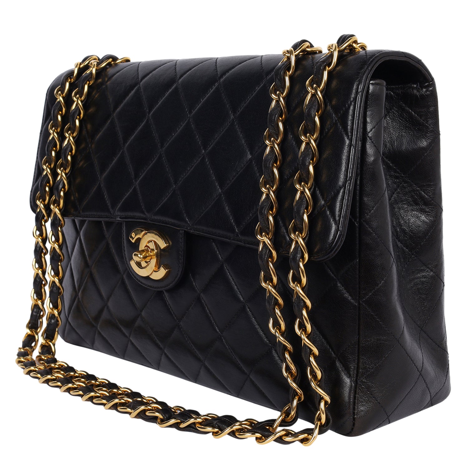 Authentic Pre-Owned Chanel Quilted Jumbo Classic Flap Bag