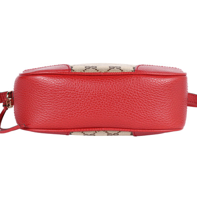GG Canvas Bree Crossbody Bag Red