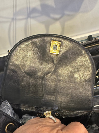 Duma Quilted Lambskin Leather Backpack