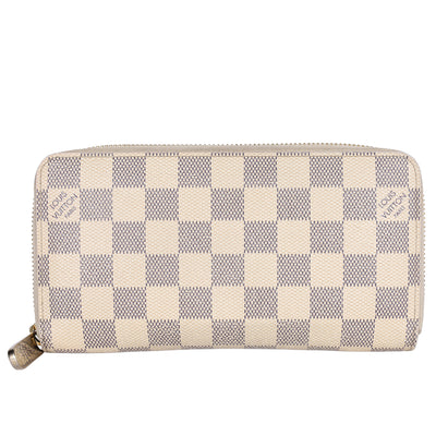 Damier Azur Canvas Zippy Wallet