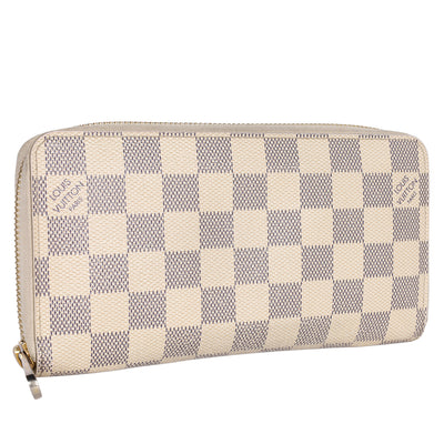 Damier Azur Canvas Zippy Wallet